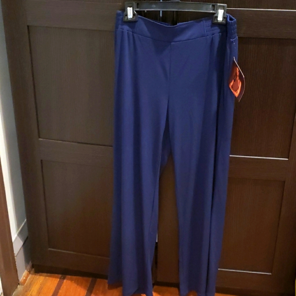 Navy blue soft dressy pants